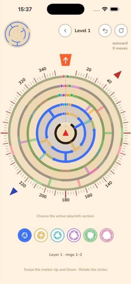 Poster frame: switching rings on iPhone